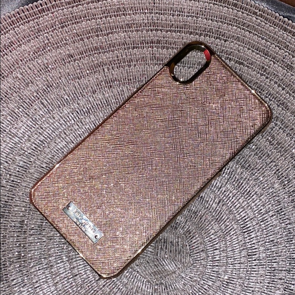 Gold Texture iPhone XS Max Case (Kate Spade)
